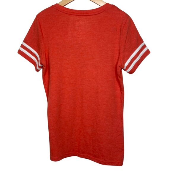 NFL TEAM APPAREL | Girl's Denver Broncos Lightweight Stretch Tee | Size M/8 - Picture 5 of 11